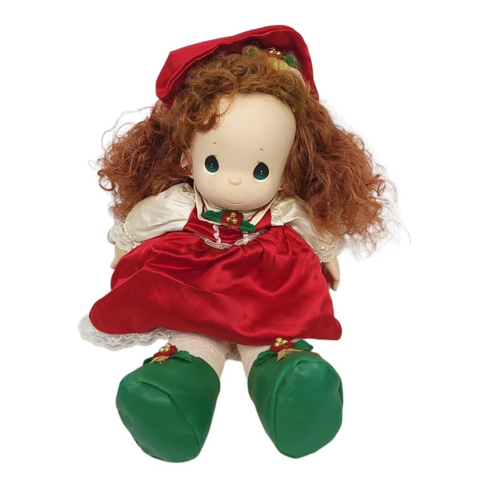 Vintage 1999 Precious Moments Christmas Doll Holly QVC Exclusive #1141 Toy